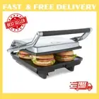 4 Slice Sandwich Press Grill Non Stick Electric Jaffle Toaster