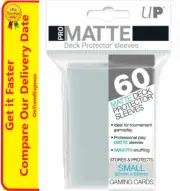 Ultra Pro Deck Protector Small Matte 60 Card Sleeves CLEAR Size 62 x 89mm YuGiOh