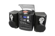 Lenoxx Mini Hi-Fi System with Turntable (CD7400N)