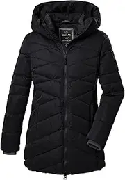 [G.I.G.A. DX] GW 16 WMN QLTD JCKT 42193-000 Women's Quilted Functional Jacket with Hood Black