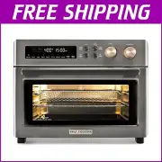 10-in-1 Countertop Air Fryer and Convection Oven with Quick Cooking Features