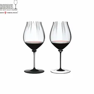 【Riedel】Riedel Fatto A Mano Performance Pinot Noir 黑皮諾手工紅酒杯-黑+透-2入