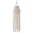 Handmade Cotton Tassels Lamp Cover Hanging Pendant Bohemian Macrames Light Shade