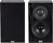 ELAC 4" Passive Bookshelf Speakers, Black (BS41-BK)