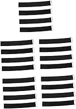 BESPORTBLE Wire Fastening Straps for Organizing Buckle Straps Fastening Straps for Storage Fastening Straps for Cables Elastic Hook and Loop Straps Cinch Straps Black Polyester