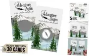 Baby Shower Games for Boy - 30 Cards - Fun Scratch Off Game for Guest Prizes,