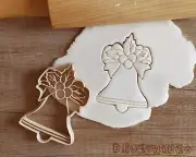 Jingle Bell Bells Tree Christmas Cookie Cutter Pastry Fondant