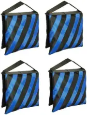 SANDBAG Sand Bag SADDLEBAG Double Zipper Design 4 BAGS WEIGHT BAGS for PHOTO VID