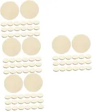 Vaguelly 200 Pcs Figure Base Mini Base for Doll Mini Doll Display Base Craft Making Base Diy Base Mini Round Base for Doll Diy Material Small Miniature Base Dolls Bases Bracket Wood Storage