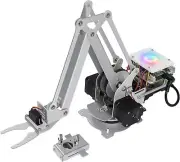 Freenove Robot Arm Kit for Raspberry Pi 5 4 3 B+, Metal Structure, App Control
