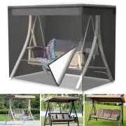 200x170x125cm 210D 3 Seater Swing Seat Chair Hammock Cover Outdoor Furniture Waterproof Cover Garden Yard Sofa Chair Cov