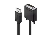 Alogic DP-DV4K-01-ACTV 1m Active DisplayPort to DVI-D Cable with 4K Support