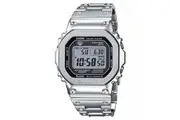 Casio G-Shock GMW-B5000 GMW-B5000D-1 Full Metal Bluetooth Solar Radio-Controlled Multiband-6 Men's Watch (Silver) Made in Japan (2Y Replacement Warranty) GMWB5000D-1