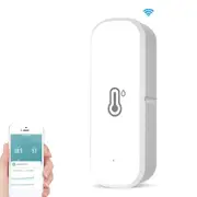 Smart Tuya Temperature Humidity Sensor Works with Alexa Google Home