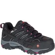 MERRELL WORK Women's Moab 2 Vent Composite Toe Waterproof Work Boot Black - J157