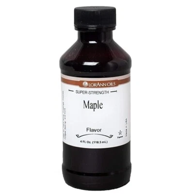 LorAnn Oils Super Strength Maple SS flavor, 4 FL Oz.