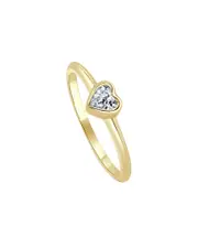 Sabrina Designs 14K 0.30 ct. tw. Diamond Heart Solitaire Ring