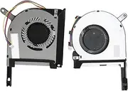 Laptop CPU GPU Notebook Cooling Fan for TUF Gaming FX505DU FX505DY FX505GT FX505DD, Replacement Internal Cooler. (CPU and GPU Fan)