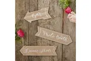 Ginger Ray: Wooden Arrow Signs - Boho