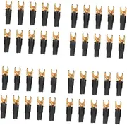 Gatuida Sets Reliable Automotive Electrical Connectors Car Audio Terminal Crimpers Spade Terminal Connectors for Car Speaker Wire Pcs