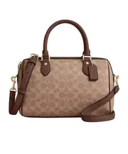 Rowan's signature canvas bag One size Gold/Tan/Brown