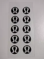 "Yoga Elegance: 10-Pack 1/2'' Black Lululemon - Craft with USA-Made Radiance!"