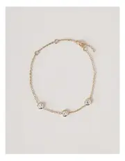 [Trent Nathan] Trio Diamante Bracelet in Gold
