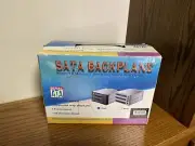 SATA backplane 3 bay black external caddy aluminium rack HDD SSD