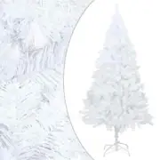NNEVL Artificial Christmas Tree with Thick Branches White 240 cm PVC