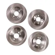 Front and Rear Disc Brake Rotors For 2007-2014 Mini Cooper Front Wheel Drive (for: Mini)