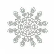 Delicate Frost Snow Flakes Machine Embroidery Designs on multi-formatted CD