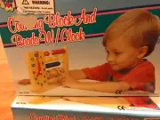 Glad Toy Counting block and bead w/clock
