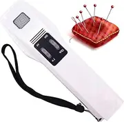 Professional Handheld Needle Detector, High Sensitivity Metal Detector for Knit Fabrics with Sound & Light Alarm, Adjustable Sensitivity, Easy Operation for Textile Quality Control