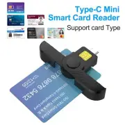 Foldable DOD Type C Common Access CAC Smart SIM Card/IC Bank Chip Card Reader c