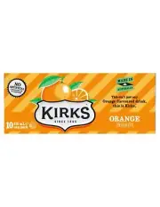Kirks Orange Soft Drink Can 375ml x 20