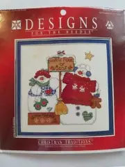 Snowmen Designs for the Needle Christmas Tradition Cross Stitch Kit 309828