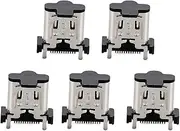 5pcs Type C Charging Port for PS5, Controller Type C Charging Port, Wireless Controller USB C Socket for PS5, Replacement USB C Charging Port