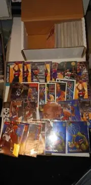 CHARLES BARKLEY LATE 80'S TO MID 90'S 215 CARD LOT! OVER 65 INSERTS!