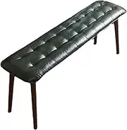 Bedroom Bench for End of Bed, Modern Upholstered Shoe Bench Entryway Bench & Dining Bench Footrest Stool Bench with Solid Wood Frame for Bedroom, Living Room,A