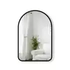 Umbra Hub Arched Mirror Black