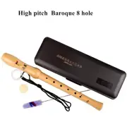 Chinese Vertical Clarinet Flute, Wooden RecorderGerman,Baroque, Soprano, 8 Holes