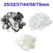 50Pcs 25-75mm Pin Badge Button Supplies for Badge Maker Machine New