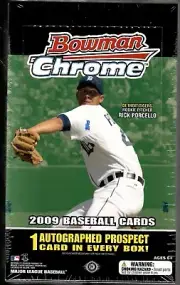 2009 Bowman Chrome Baseball Hobby Box