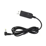 2X USB Charger Cable with Led Indicator Light Fit for BaoFeng UV5RE UV5R Battery