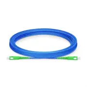 30m SC APC to SC APC Simplex OS2 Single Mode Indoor Armored Fiber Optic Cable-30
