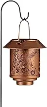 Hummingbird Solar Lantern, Garden Ornaments Outdoor Hanging Hummingbird Lights, Outdoor Lantern Lights, Decorative, Waterproof, 21.8x14cm, for Patio Lawn Yard