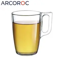 在飛比找momo購物網優惠-【Arcoroc】強化玻璃馬克杯(400cc)