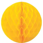 Yellow Honeycomb Ball 35cm