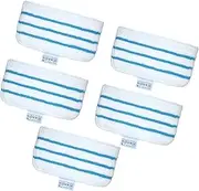 5 Pack Mop Pads Replacement for Black + Decker Steam Mop FSM1610/ FSM1630 Washable Mopping Pad Accessories