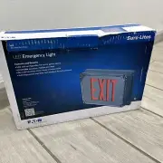 ⚡️Eaton Sure-Lites CX62WH Die-Cast Exit Sign LED Emergency Light Red or Green⚡️